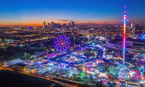 Texas state fair dallas - Experience the State Fair of Texas in Dallas, a 24-day showcase of Texas tradition that features concerts, Midway rides and games, and spectacular cuisine.